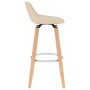 Kitchen stools 2 units cream fabric by vidaXL, Kitchen stools - Ref: Foro24-289379, Price: 130,35 €, Discount: %