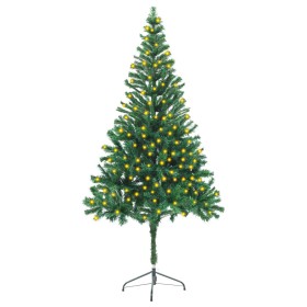 Árbol de Navidad artificial con LEDs y soporte 180 cm 564 ramas de vidaXL, Arboles de navidad - Ref: Foro24-3077403, Precio: ...