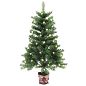 Árbol de Navidad artificial con LEDs verde 65 cm de vidaXL, Arboles de navidad - Ref: Foro24-3077465, Precio: 44,38 €, Descue...