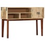 Solid rough mango wood console table 115x30x76 cm by vidaXL, Side tables - Ref: Foro24-282746, Price: 171,02 €, Discount: %