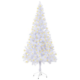 Árbol de Navidad artificial con LEDs y soporte 180 cm 620 ramas de vidaXL, Arboles de navidad - Ref: Foro24-3077408, Precio: ...