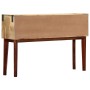 Solid rough mango wood console table 115x30x76 cm by vidaXL, Side tables - Ref: Foro24-282746, Price: 171,02 €, Discount: %