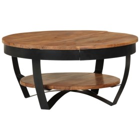 Mesa de centro de madera maciza de acacia 65x65x32 cm de vidaXL, Mesas de centro - Ref: Foro24-289616, Precio: 123,34 €, Desc...