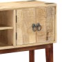 Solid rough mango wood console table 115x30x76 cm by vidaXL, Side tables - Ref: Foro24-282746, Price: 171,02 €, Discount: %