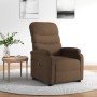 Sillón elevable tela marrón de vidaXL, Sillones - Ref: Foro24-3109609, Precio: 381,99 €, Descuento: %