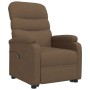 Sillón elevable tela marrón de vidaXL, Sillones - Ref: Foro24-3109609, Precio: 381,99 €, Descuento: %