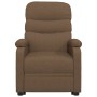 Sillón elevable tela marrón de vidaXL, Sillones - Ref: Foro24-3109609, Precio: 381,99 €, Descuento: %