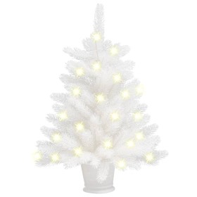 Künstlicher Weihnachtsbaum mit LED und dicken Zweigen weiß 65 cm von vidaXL, Weihnachtsbäume - Ref: Foro24-3077458, Preis: 45...