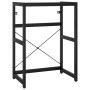 Estructura de baño con lavabo incorporado hierro negro de vidaXL, Tocadores de baño - Ref: Foro24-3101389, Precio: 166,13 €, ...