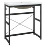 Bathroom structure with built-in black iron sink by vidaXL, bathroom vanities - Ref: Foro24-3101390, Price: 221,02 €, Discoun...