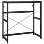 Bathroom structure with built-in black iron sink by vidaXL, bathroom vanities - Ref: Foro24-3101390, Price: 221,02 €, Discoun...