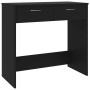 Black plywood desk 80x40x75 cm by vidaXL, Desks - Ref: Foro24-801356, Price: 65,04 €, Discount: %