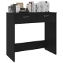 Black plywood desk 80x40x75 cm by vidaXL, Desks - Ref: Foro24-801356, Price: 65,04 €, Discount: %