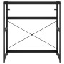 Black iron washbasin structure 79x38x83 cm by vidaXL, bathroom vanities - Ref: Foro24-338501, Price: 55,61 €, Discount: %