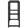 Black iron washbasin structure 79x38x83 cm by vidaXL, bathroom vanities - Ref: Foro24-338501, Price: 55,61 €, Discount: %