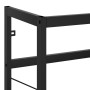 Black iron washbasin structure 79x38x83 cm by vidaXL, bathroom vanities - Ref: Foro24-338501, Price: 55,61 €, Discount: %