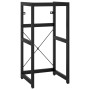 Estructura de baño con lavabo incorporado hierro negro de vidaXL, Tocadores de baño - Ref: Foro24-3101388, Precio: 134,19 €, ...