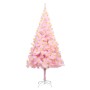 Künstlicher Weihnachtsbaum mit LEDs und rosa PVC-Stütze 180 cm von vidaXL, Weihnachtsbäume - Ref: Foro24-3077413, Preis: 36,5...