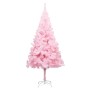 Künstlicher Weihnachtsbaum mit LEDs und rosa PVC-Stütze 180 cm von vidaXL, Weihnachtsbäume - Ref: Foro24-3077413, Preis: 36,5...