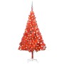 Künstlicher Weihnachtsbaum mit LEDs und roten PVC-Kugeln 180 cm von vidaXL, Weihnachtsbäume - Ref: Foro24-3077686, Preis: 58,...