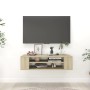 Sonoma oak plywood hanging TV cabinet 100x30x26.5 cm by vidaXL, TV Furniture - Ref: Foro24-806232, Price: 41,32 €, Discount: %