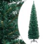 Slim Christmas tree with lights and green PVC support 180 cm by vidaXL, Christmas trees - Ref: Foro24-3077751, Price: 47,40 €...