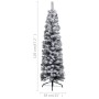 Künstlicher Weihnachtsbaum mit LEDs und Schnee PVC grün 120 cm von vidaXL, Weihnachtsbäume - Ref: Foro24-3077754, Preis: 35,8...