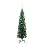 Pre-lit Christmas tree with lights and green balls 150 cm by vidaXL, Christmas trees - Ref: Foro24-3077803, Price: 53,42 €, D...