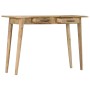 Mesa consola de madera maciza de mango rugosa 115x40x75 cm de vidaXL, Mesas auxiliares - Ref: Foro24-282748, Precio: 146,87 €...