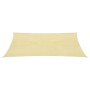 Beige HDPE sail awning 160 g/m² 4x7 m by vidaXL, Umbrellas - Ref: Foro24-311135, Price: 56,12 €, Discount: %