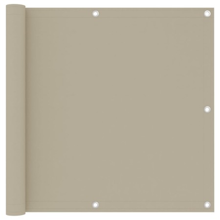 Balcony awning beige oxford fabric 90x300 cm by vidaXL, Umbrellas - Ref: Foro24-134940, Price: 18,46 €, Discount: %