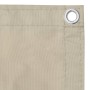 Balcony awning beige oxford fabric 90x300 cm by vidaXL, Umbrellas - Ref: Foro24-134940, Price: 18,46 €, Discount: %