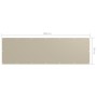 Balcony awning beige oxford fabric 90x300 cm by vidaXL, Umbrellas - Ref: Foro24-134940, Price: 18,46 €, Discount: %