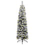 Árbol de Navidad delgado con nieve PVC verde 210 cm de vidaXL, Arboles de navidad - Ref: Foro24-3077757, Precio: 74,43 €, Des...