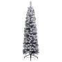 Árbol de Navidad delgado con nieve PVC verde 210 cm de vidaXL, Arboles de navidad - Ref: Foro24-3077757, Precio: 74,43 €, Des...