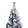 Árbol de Navidad delgado con nieve PVC verde 210 cm de vidaXL, Arboles de navidad - Ref: Foro24-3077757, Precio: 74,43 €, Des...