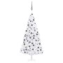 Árbol de Navidad artificial con luces LED y bolas blanco 300 cm de vidaXL, Arboles de navidad - Ref: Foro24-3077885, Precio: ...