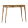 Mesa consola de madera maciza de mango rugosa 115x40x75 cm de vidaXL, Mesas auxiliares - Ref: Foro24-282748, Precio: 146,87 €...