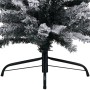 Árbol de Navidad delgado con luces, bolas y nieve verde 120 cm de vidaXL, Arboles de navidad - Ref: Foro24-3077903, Precio: 4...