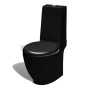 Black ceramic toilet and bidet set by vidaXL, Baths and bidets - Ref: Foro24-270060, Price: 355,44 €, Discount: %