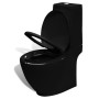 Black ceramic toilet and bidet set by vidaXL, Baths and bidets - Ref: Foro24-270060, Price: 355,44 €, Discount: %