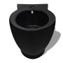 Juego de váter WC y bidé de cerámica negro de vidaXL, Baños y bidés - Ref: Foro24-270060, Precio: 353,48 €, Descuento: %