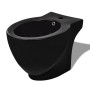 Juego de váter WC y bidé de cerámica negro de vidaXL, Baños y bidés - Ref: Foro24-270060, Precio: 353,48 €, Descuento: %