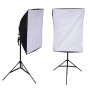 Soportes de luces con softbox 2 unidades de vidaXL, Flashes e iluminaciones de estudio - Ref: Foro24-190189, Precio: 129,29 €...