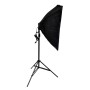 Soportes de luces con softbox 2 unidades de vidaXL, Flashes e iluminaciones de estudio - Ref: Foro24-190189, Precio: 129,29 €...