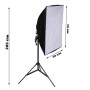 Lichtständer mit Softbox 2 Stück von vidaXL, Blitze und Studiobeleuchtung - Ref: Foro24-190189, Preis: 129,99 €, Rabatt: %