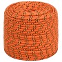 Orange polypropylene boat rope 8 mm 100 m by vidaXL, Ropes and metal cords - Ref: Foro24-152662, Price: 32,92 €, Discount: %