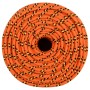 Orange polypropylene boat rope 8 mm 100 m by vidaXL, Ropes and metal cords - Ref: Foro24-152662, Price: 32,92 €, Discount: %