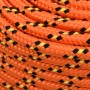 Orange polypropylene boat rope 8 mm 100 m by vidaXL, Ropes and metal cords - Ref: Foro24-152662, Price: 32,92 €, Discount: %