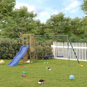 Spielplatz im Freien aus imprägniertem Kiefernholz von vidaXL, Schaukeln und Spielgeräte - Ref: Foro24-3155929, Preis: 300,99...